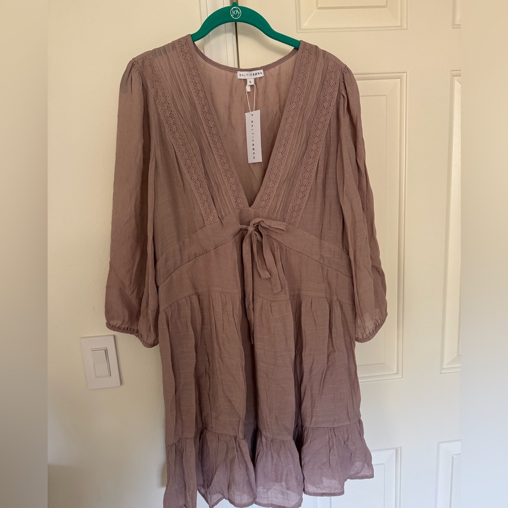 Baltic Born Mauve Mini Dress